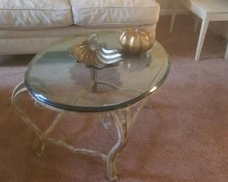 coffee table to match in formal living room