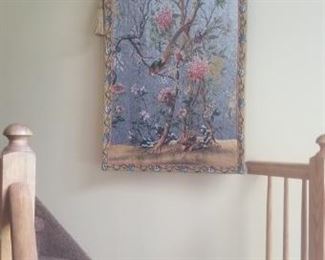 hanging fabric decor
