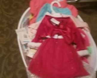 brand new baby girls clothing