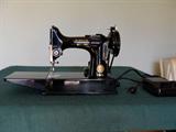 Singer Featherweight model 221, near mint condition.