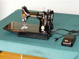 Singer Featherweight, second side view.
