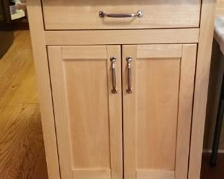Butcher block cabinet or island $140