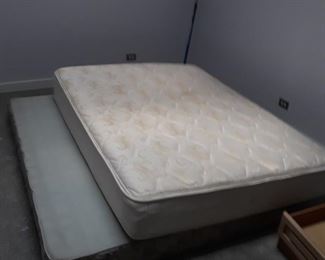 Twin mattress & box spring
Plus twin bed frames