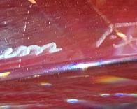 Daum France Crystal Bull Head	9in H	
