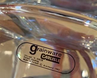 MCM Acrylic Carlisle Grainware Ice Bucket	 	
