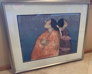 *Signed* RC Gorman Lithograph 	34x41.5in	
