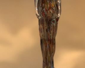 19in Murano Glass the Embrace/Lovers S. Mazzucato	19in H	
