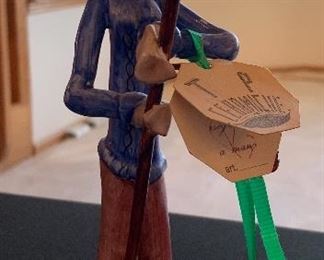 Cesare Poli TP Ceramiche Vintage Italian Ceramic Figurine 	 	
