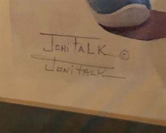*Signed* Joni Talk Print	 	
