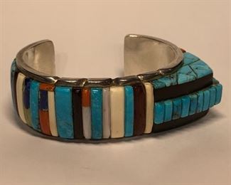 Danny DJ Stewart Turquoise Bracelet sz 6.5in
