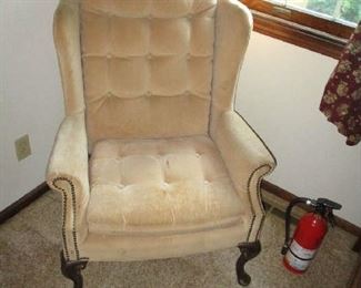 Wingback chair