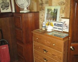 Dresser and cabinet