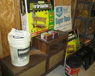 Benches and shelving brand new in box