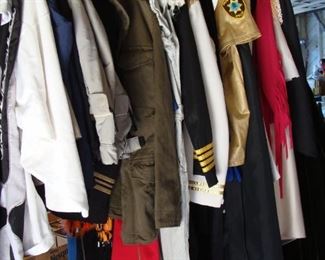 Vintage clothing, Men, Women, Halloween costumes, Clothing rolling rack