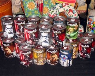 Star Wars, Campbell's soup, 2015, Limited Edition, Darth Vader, C-3PO, Chewbacca, Storm Trooper, R2-D2, Yoda