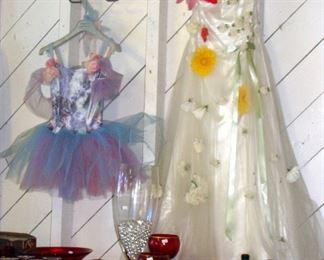 Vintage dress, 1950's, ball gown, party dress, ballerina dress, costume