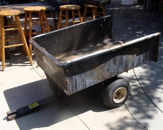 Garden cart, outdoor, trailer