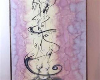 Lot 003-A 
John Benko Original Wall Canvas