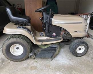 Lot 122 
Craftsman LTX 1000 Riding Mower