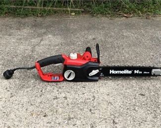 Lot 126 
Homelite Chainsaw