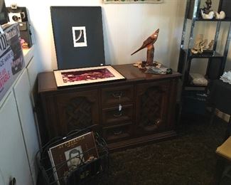 Zenith Console Record Player W/ AM/FM Radio