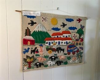Handmade Folklore Piece from Colombia
