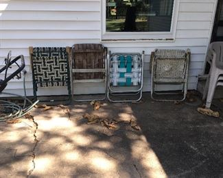 Vintage Aluminum Chairs