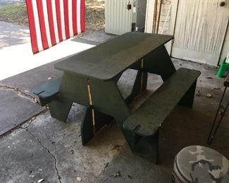 Handmade Picnic Table