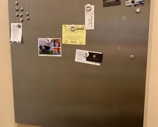58. Stainless Steel Magnet Board (32" x 32")