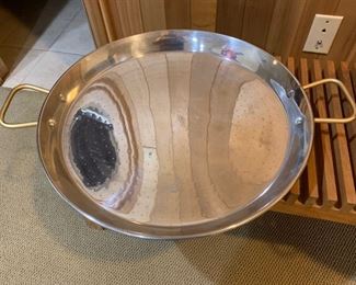 95. La Ideal Paella Pan Made in Spain (22")