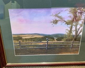 108. "View From The Range" Roxiticus Golf Club by Linda Quinn