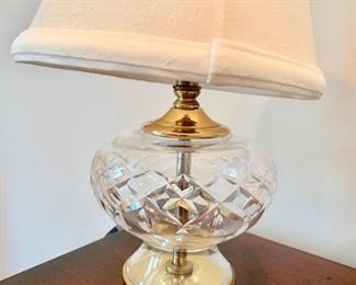 122. Waterford Lamp (12")