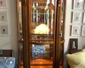 Oak China Cabinet