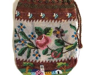 beaded purse
