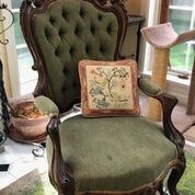 Victorian parlor chair