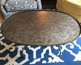 metal table