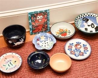 Mixed Lot Kitchen Bowls Serving Dishes