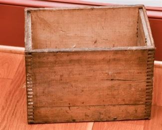 Antique Wooden Decorative ShippingStorage Box