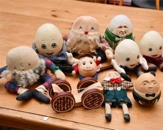 Collection of HUMPTY DUMPTY Dolls Stuffed Toys