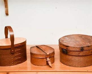 Lovely Trio Wooden SHAKER Style Storage Boxes