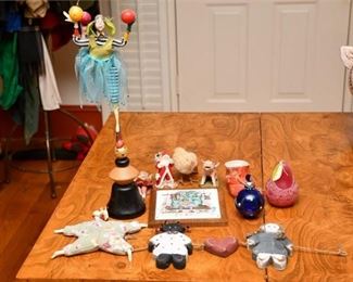 Mixed Lot Character Figurines Dolls