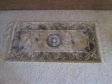 Imported silk rug from Hong Kong