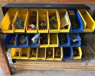 #18 Blue/Yellow Shelving Unit $40