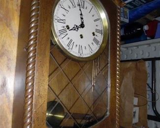 Wall Clock with pendulum