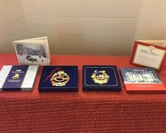 The White House Boxed Historical Association Ornaments for 2003-2004 https://ctbids.com/#!/description/share/232001