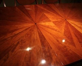 Starburst Dining Room Table with 8 Chairs