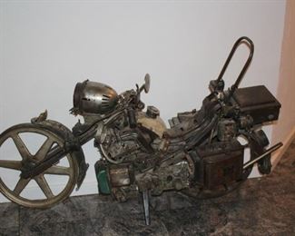  Motorcycle Sculpture