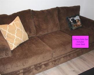 2 Piece Sofa Sset