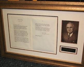 Harry Truman Ephemera 