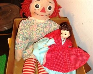 Raggedy Ann doll.